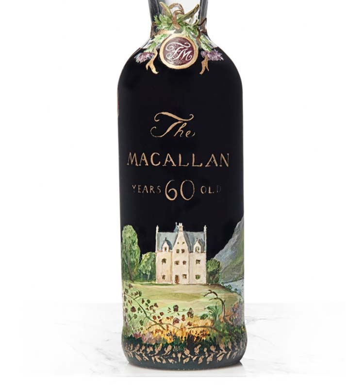 Macallan 1926 60 Year Old - painted by Michael Dillon